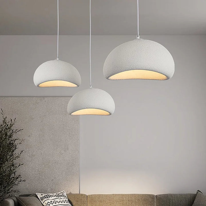 LED-Pendelleuchte im Wabi-Sabi-Stil