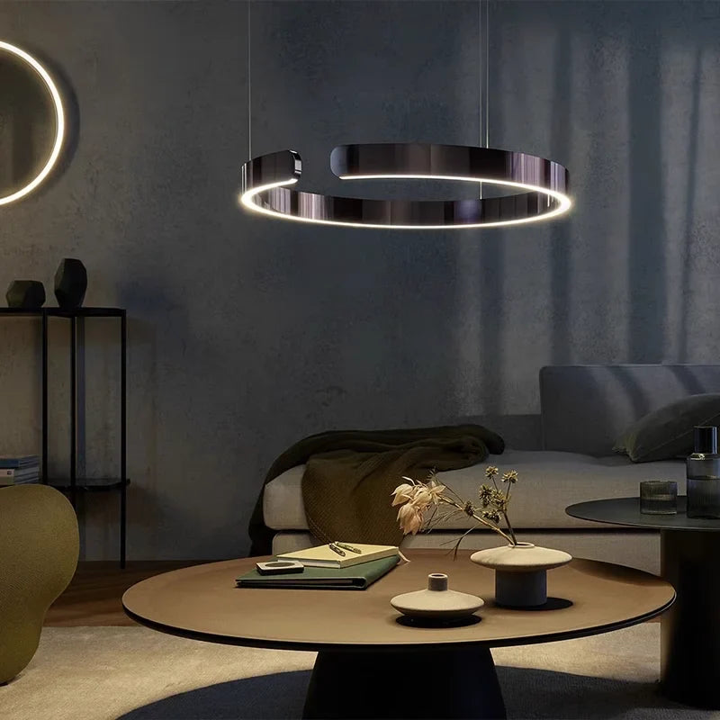 Moderne LED-Ringleuchte – Elegante runde Deckenleuchte