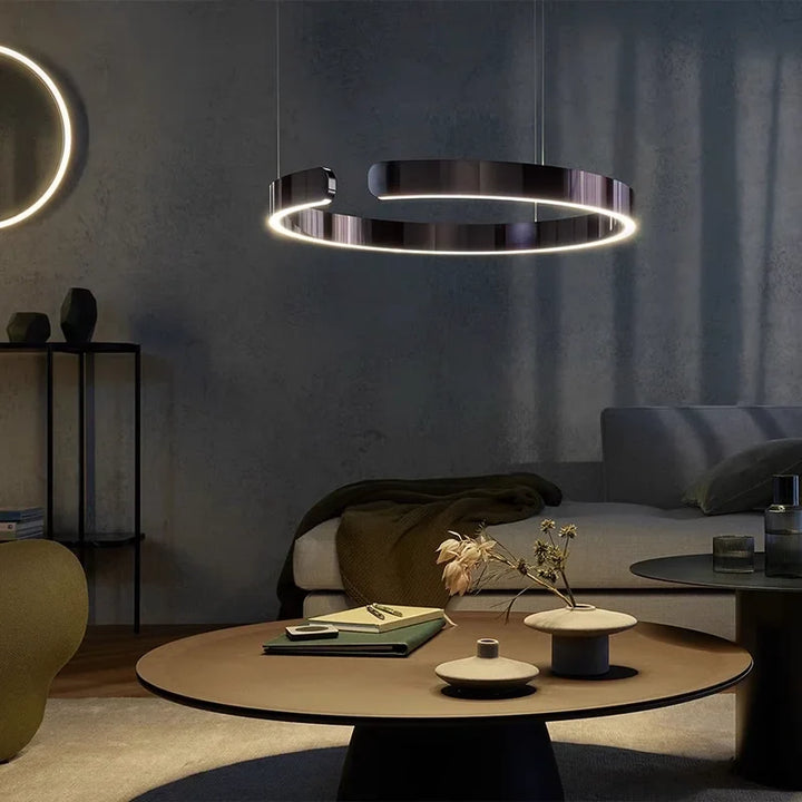 Moderne LED-Ringleuchte – Elegante runde Deckenleuchte