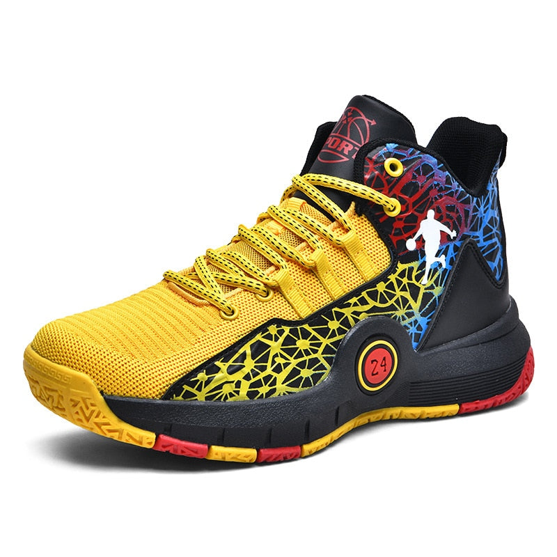 Hohe Basketballschuhe