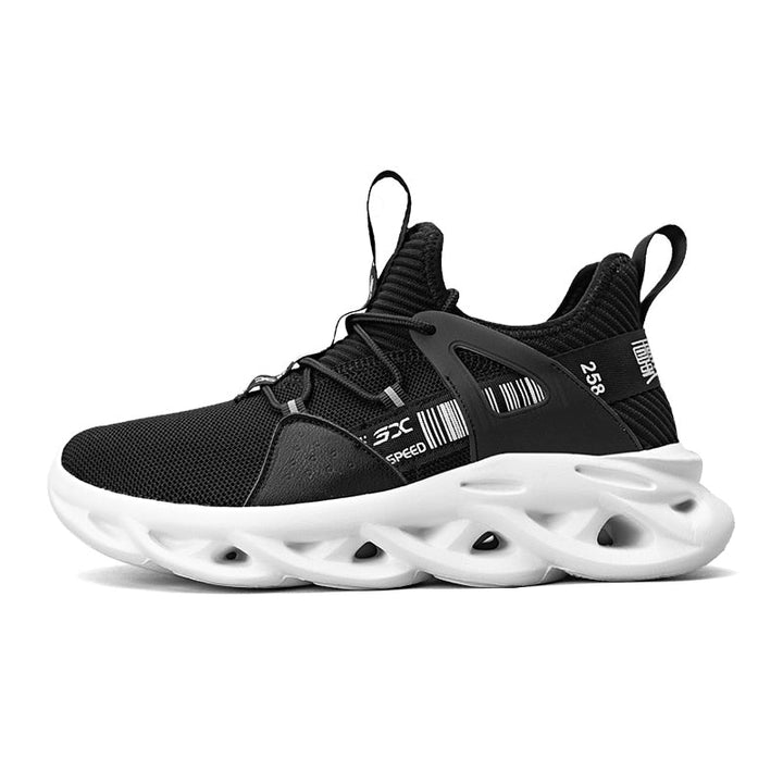Futuristische Herren-Sportschuhe mit flexibler Sohle