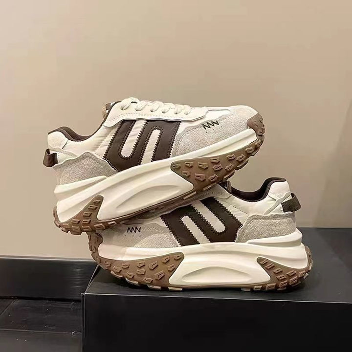 Damen-Sneaker mit hoher Sohle