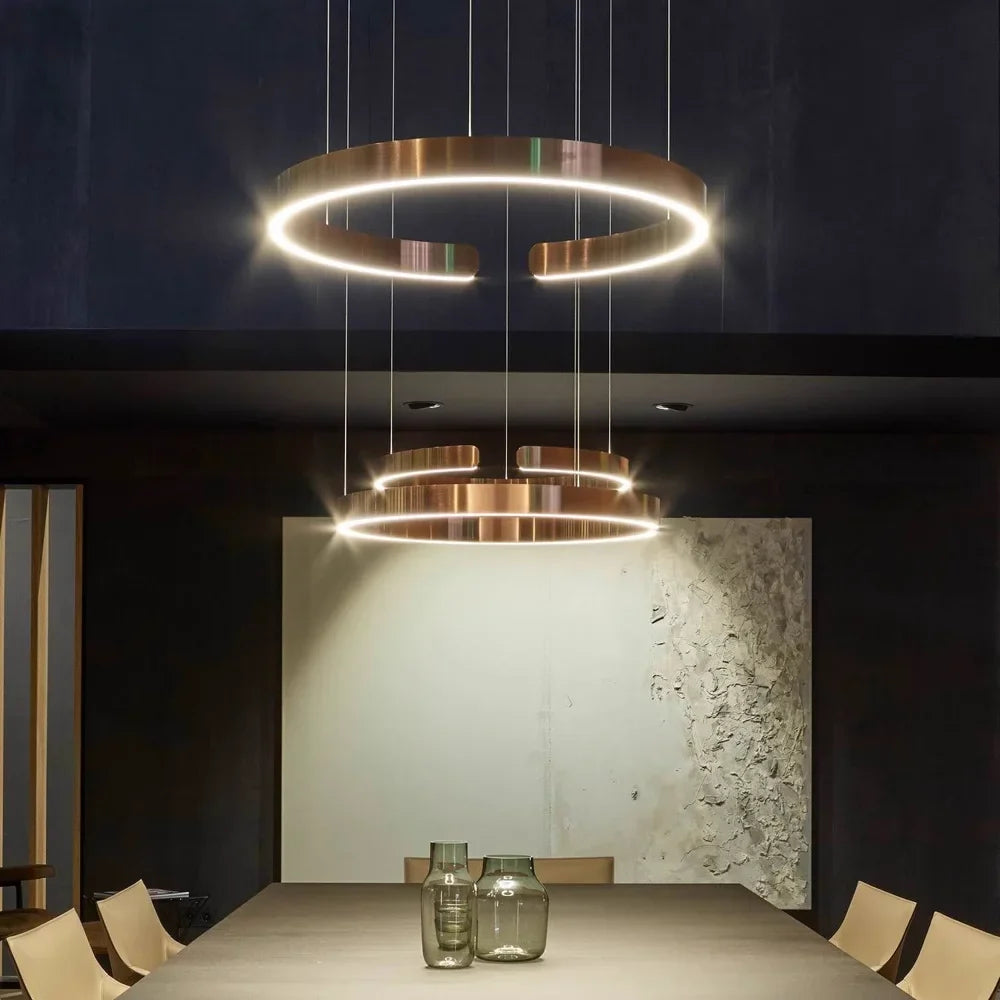 Moderne LED-Ringleuchte – Elegante runde Deckenleuchte