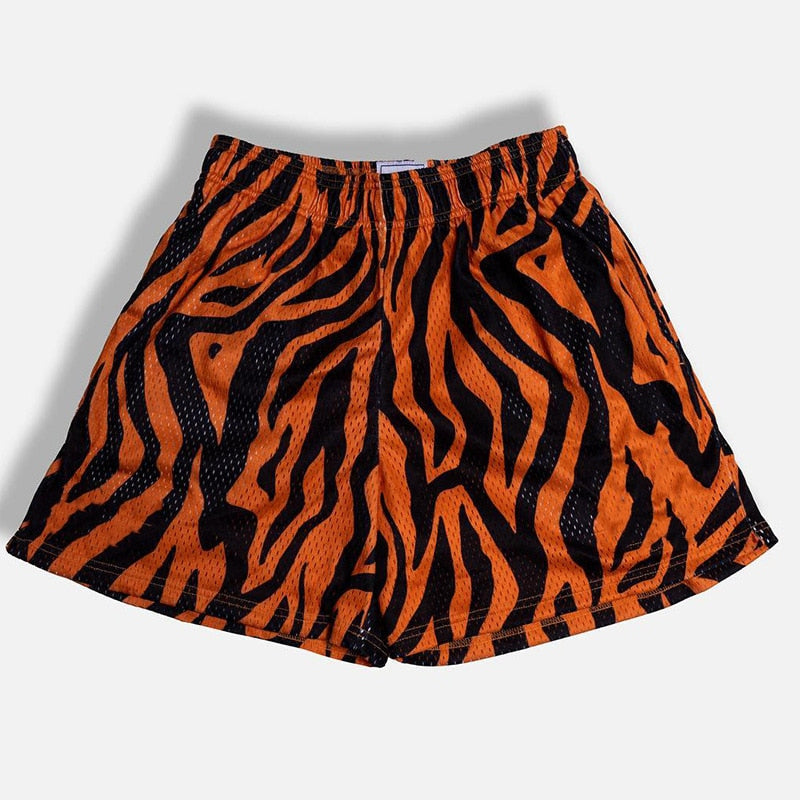 Kurze Herren-Shorts mit Tiermuster