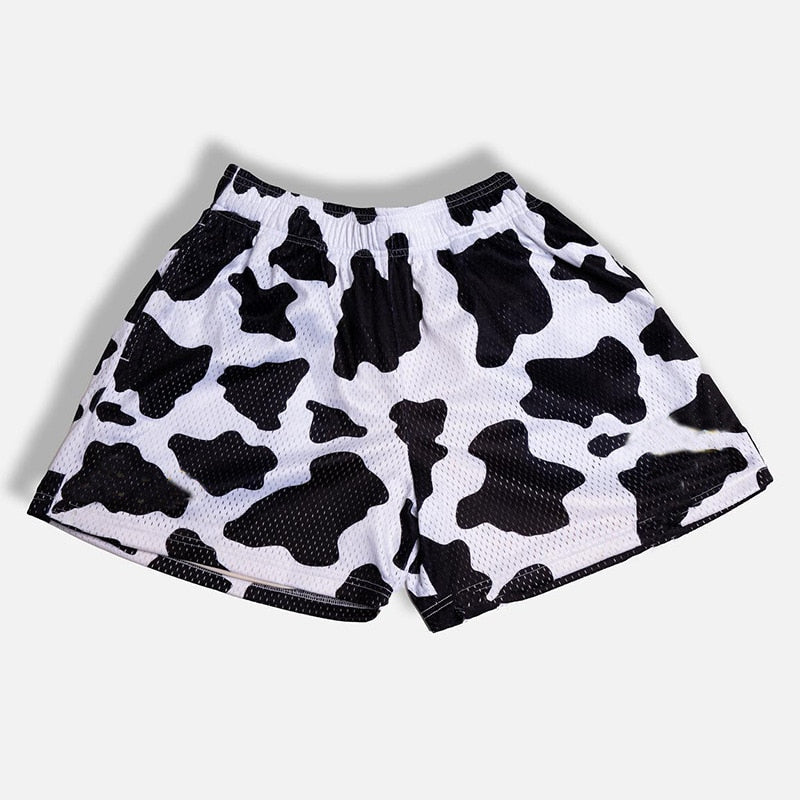 Kurze Herren-Shorts mit Tiermuster