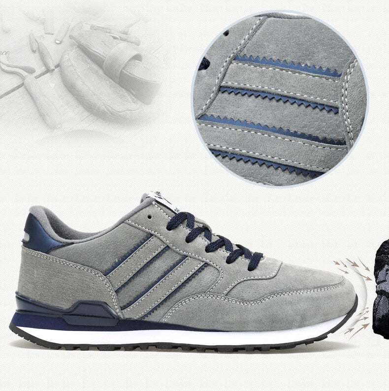 Klassische Herren-Sneakers aus Wildleder