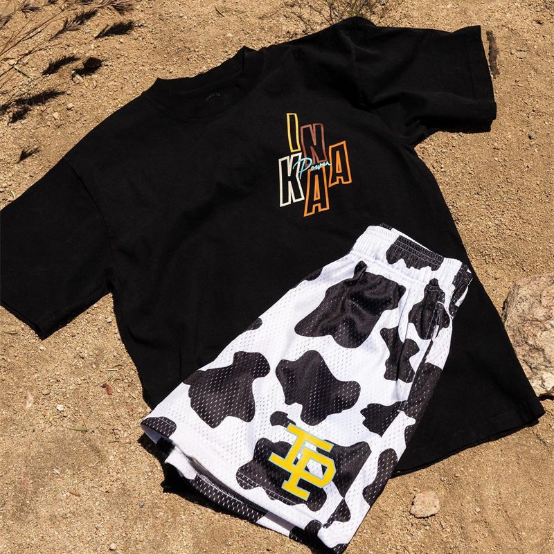 Kurze Herren-Shorts mit Tiermuster