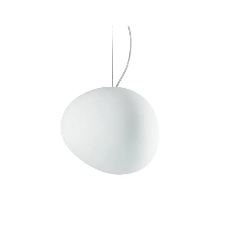 Moderne Pendelleuchte mit organischer Rundform – minimalistisches Design