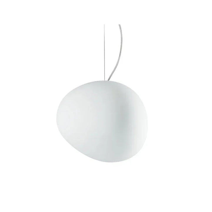 Moderne Pendelleuchte mit organischer Rundform – minimalistisches Design