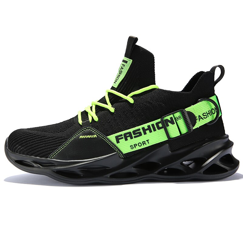 Futuristische Herren-Sportschuhe mit flexibler Sohle