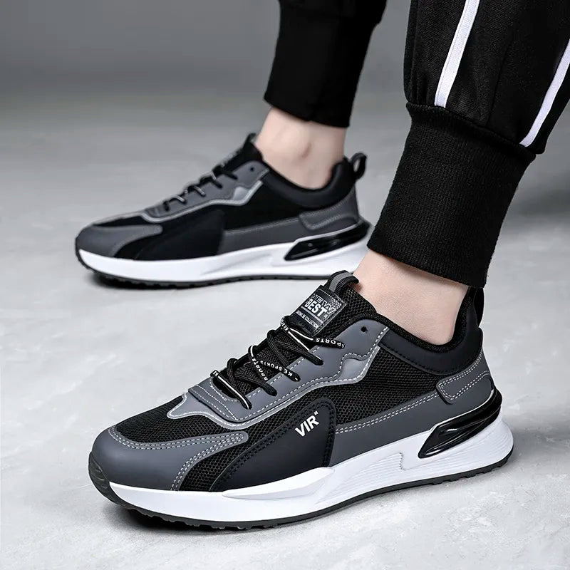 Urbane Herrensneakers mit bequemer Sohle