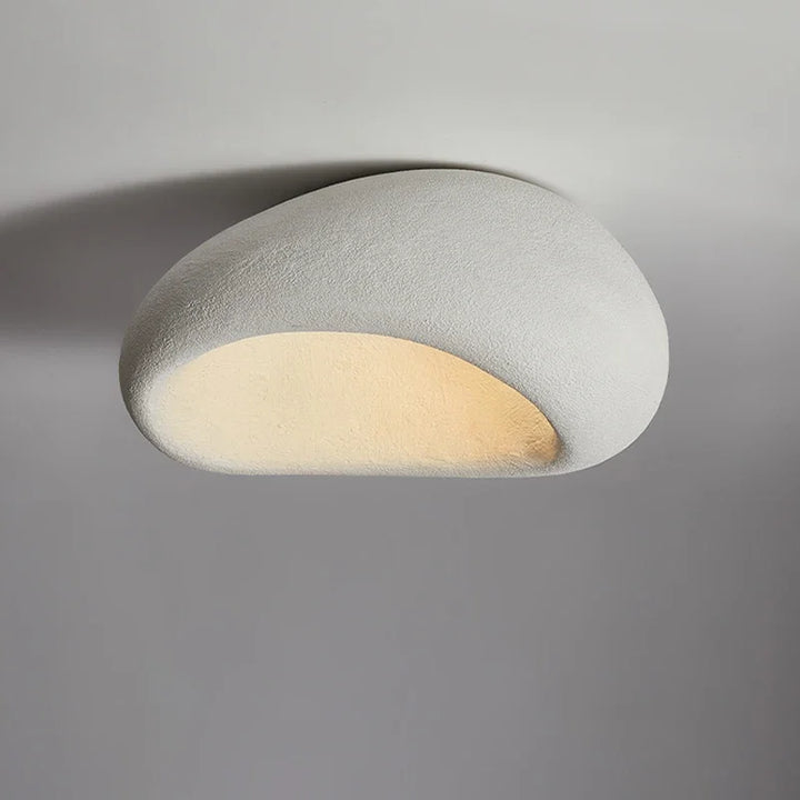 LED-Deckenleuchte im Wabi-Sabi-Stil – dekorative Deckenleuchte mit organischer Form
