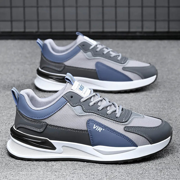 Urbane Herrensneakers mit bequemer Sohle