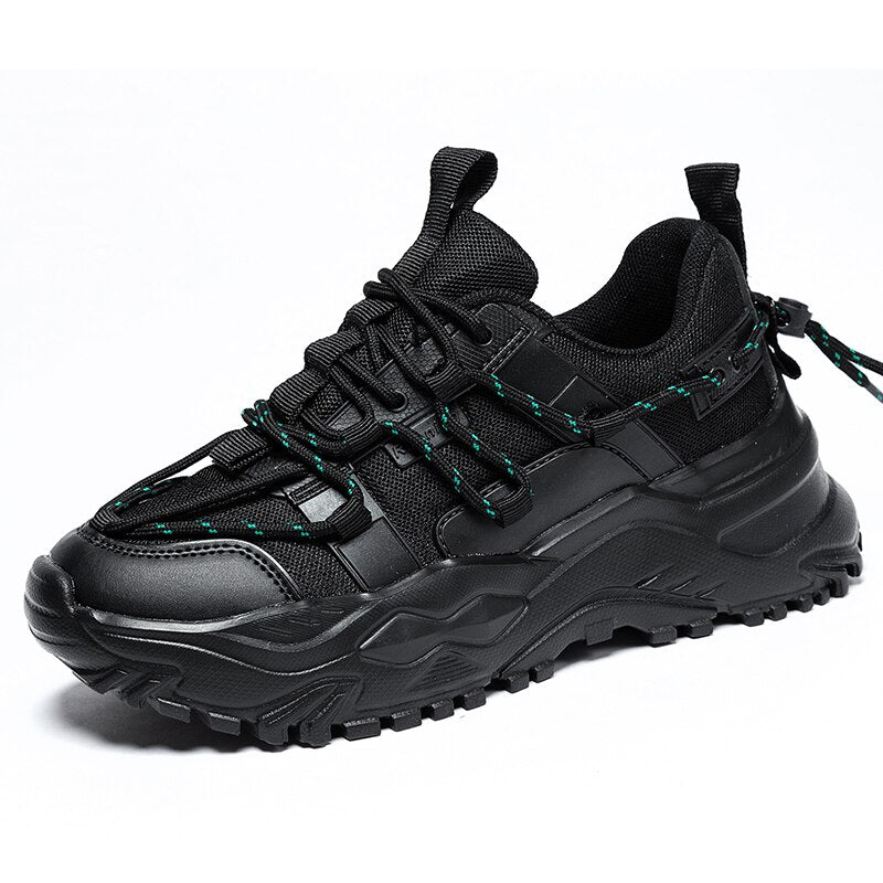 Herren-Turnschuhe mit hoher Sohle