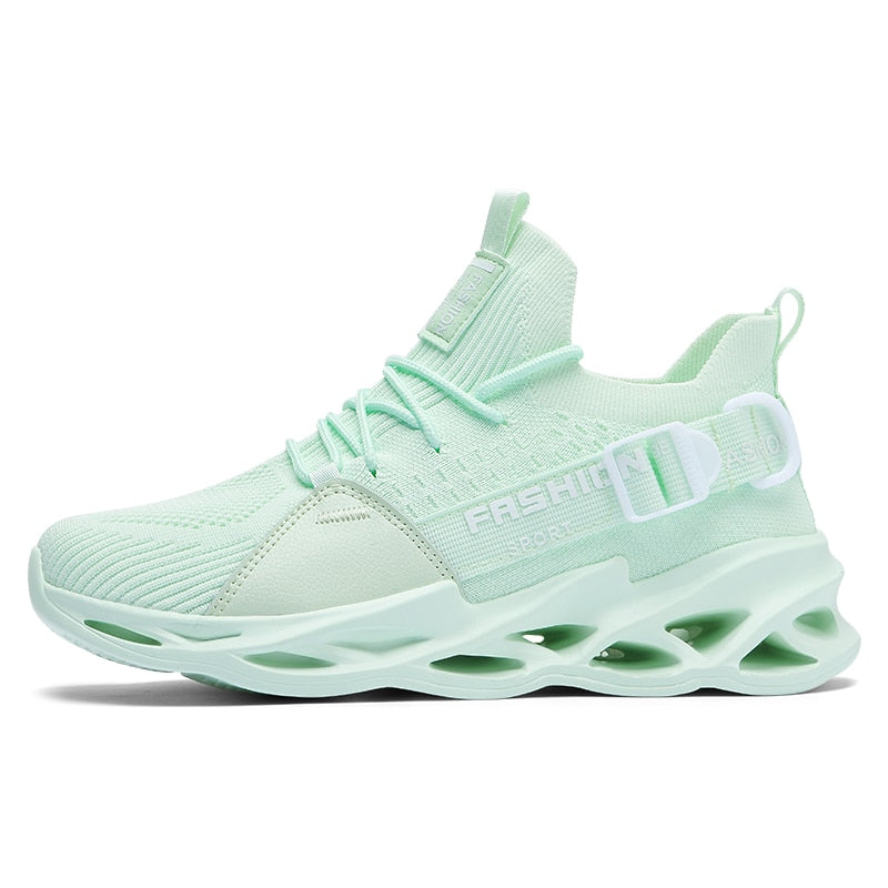 Futuristische Herren-Sportschuhe mit flexibler Sohle