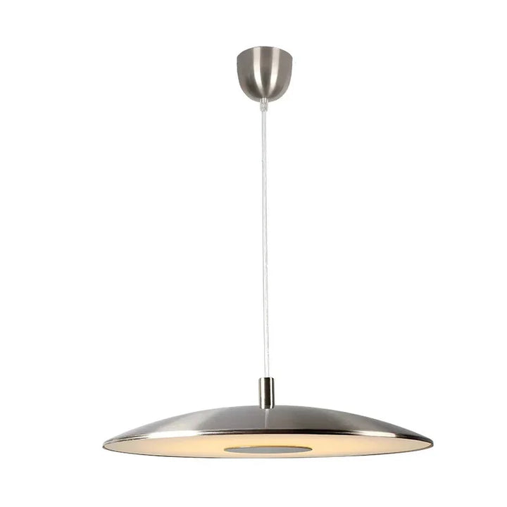 Schlanke LED-Pendelleuchte in Tellerform – Moderne Deckenleuchte