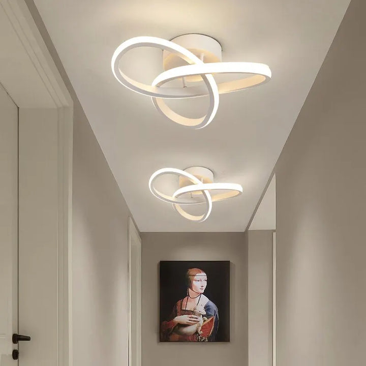 Moderne LED-Deckenleuchte – Geometrische Leuchte im modernen Stil