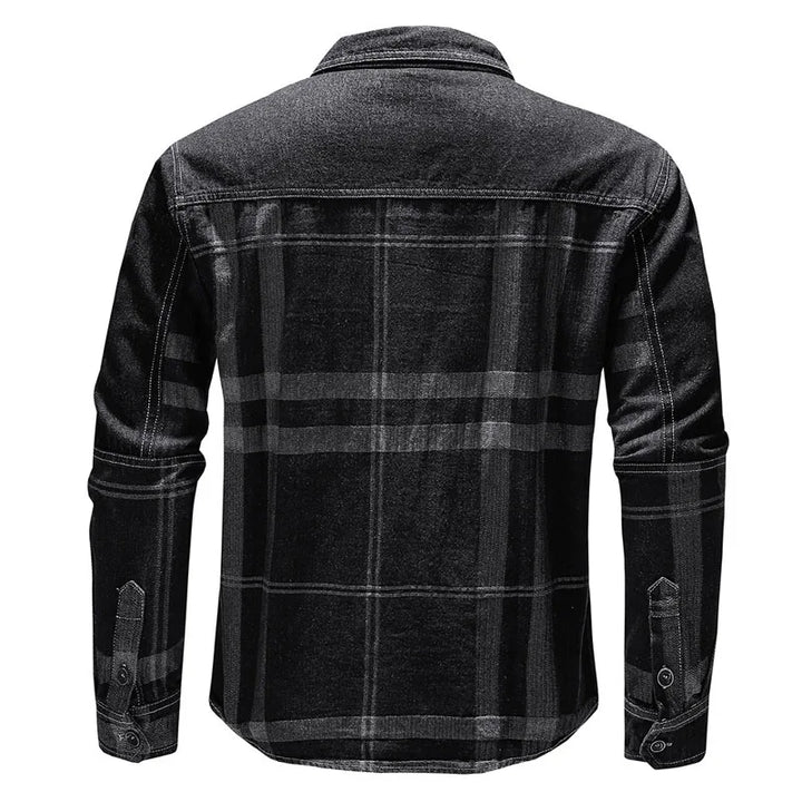 Herren Jeanshemd im Casual-Stil