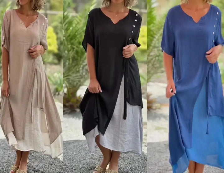Luftiges Sommer-Midikleid