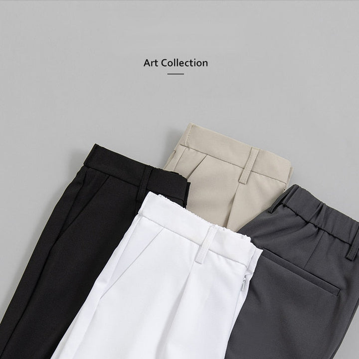 Elegante Herrenshorts mit Plissee-Details