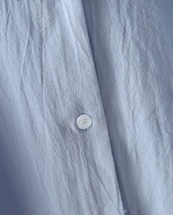 Lockeres Hemdkleid mit langen Ärmeln