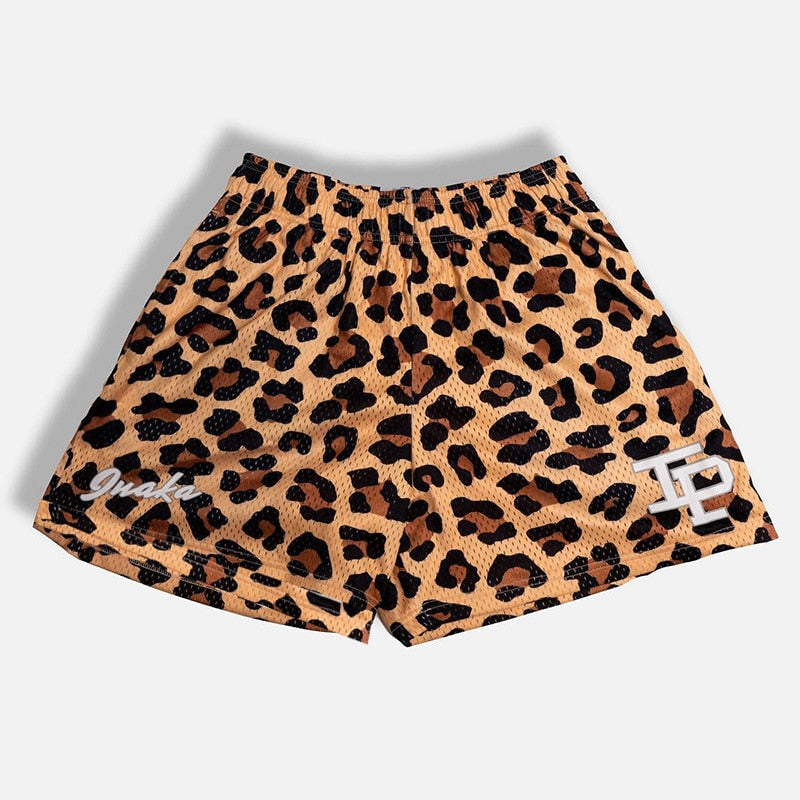 Kurze Herren-Shorts mit Tiermuster