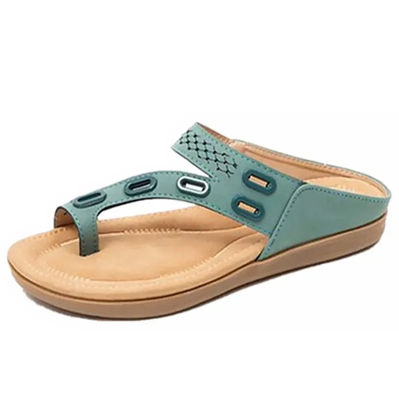 Orthopädische Damensandalen mit anatomischer Sohle