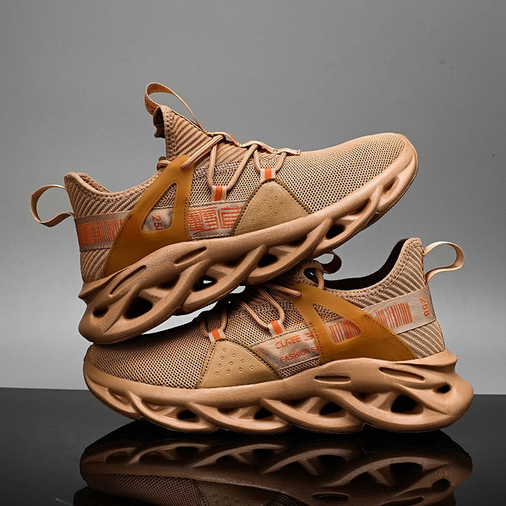Futuristische Herren-Sportschuhe mit flexibler Sohle
