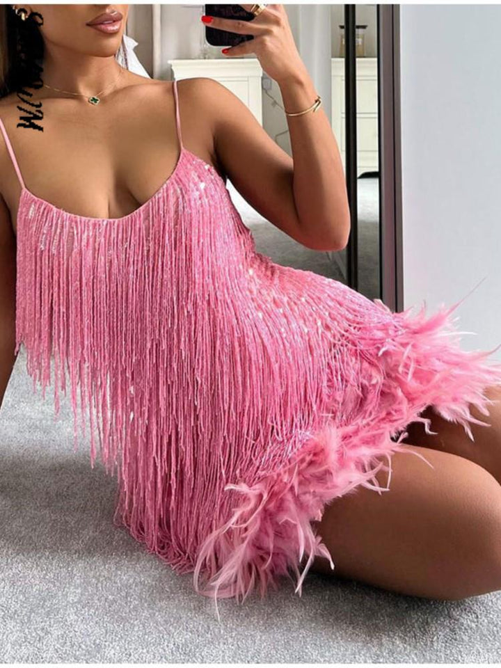 Rosi Kleid mit Fransen