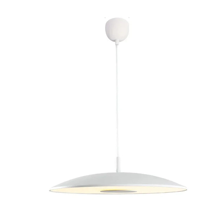 Schlanke LED-Pendelleuchte in Tellerform – Moderne Deckenleuchte