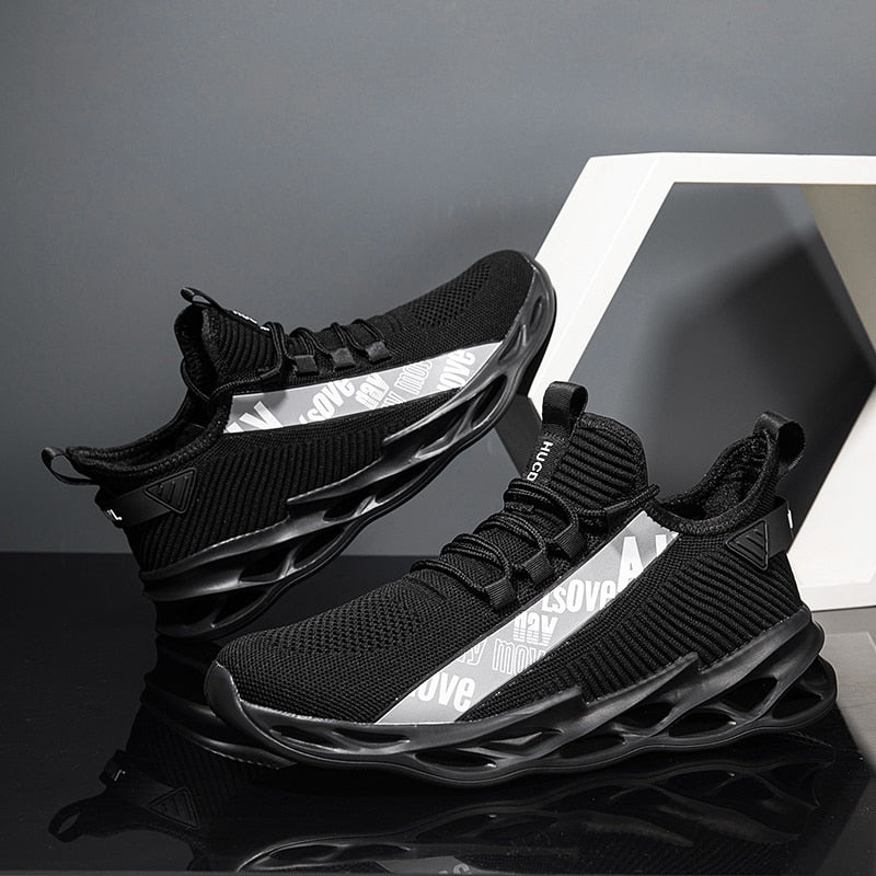 Herrenturnschuhe mit innovativer Sohle