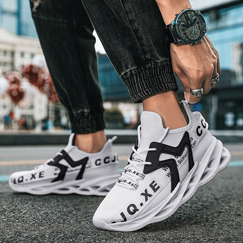 Herren-Sneaker mit hoher Schaumstoffsohle