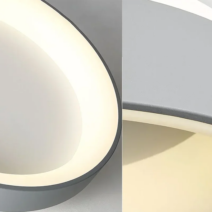 Moderne runde LED-Deckenleuchte
