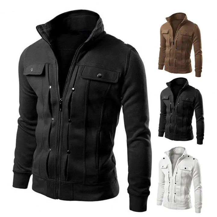 Herren-Casualjacke mit Brusttaschen