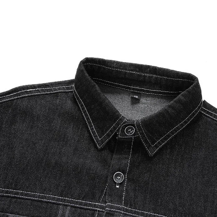 Herren Jeanshemd im Casual-Stil