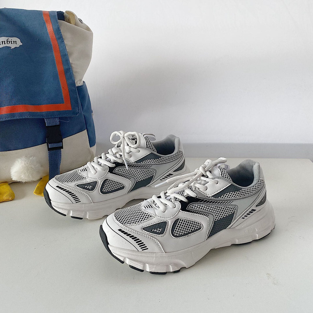 Sportliche Damen-Sneakers mit atmungsaktivem Mesh