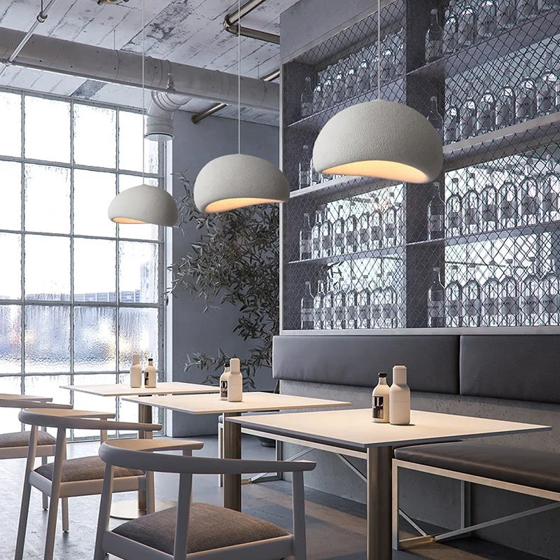 LED-Pendelleuchte im Wabi-Sabi-Stil
