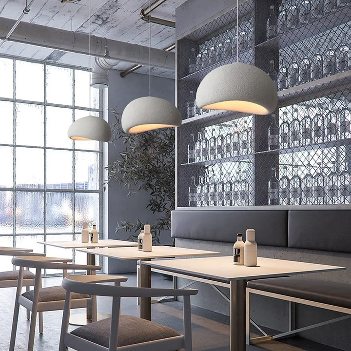 LED-Pendelleuchte im Wabi-Sabi-Stil