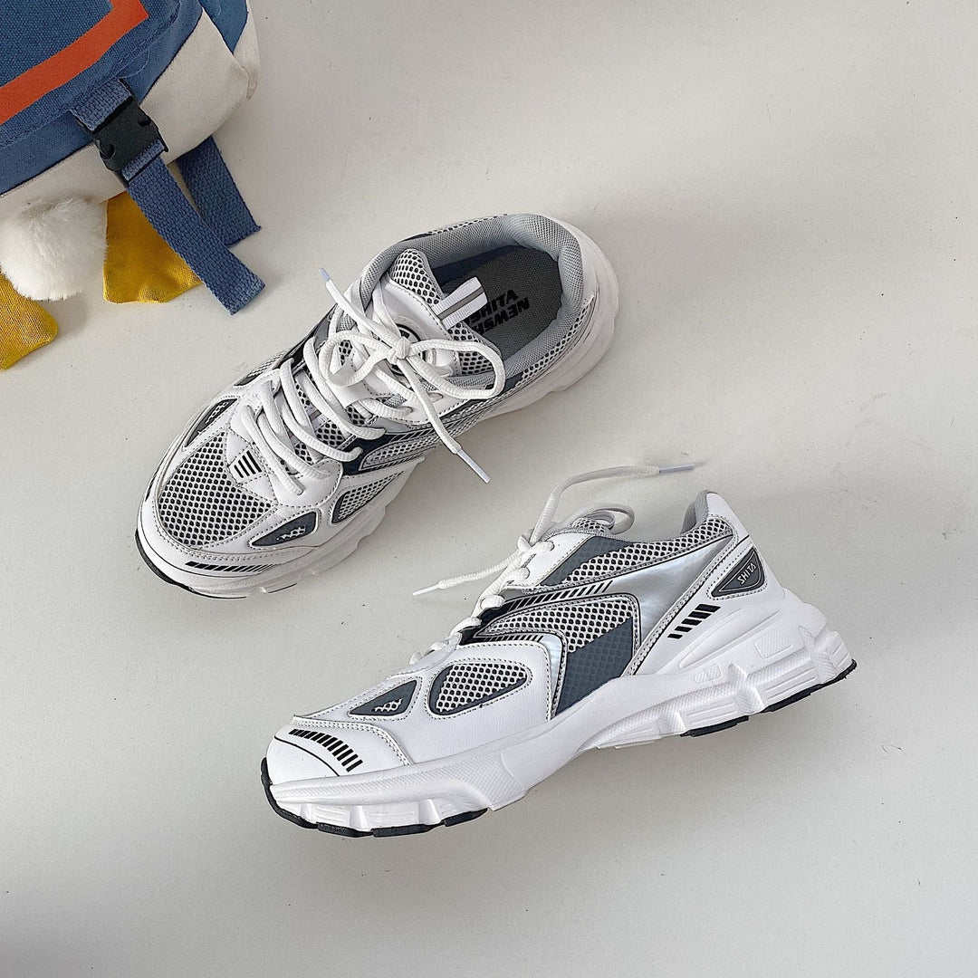 Sportliche Damen-Sneakers mit atmungsaktivem Mesh