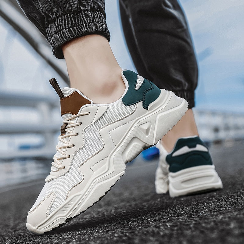Urban Style Sneakers mit hochprofiliger Sohle