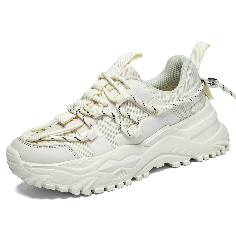 Herren-Turnschuhe mit hoher Sohle