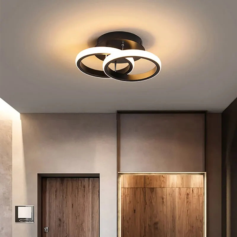 Moderne LED-Deckenleuchte – Geometrische Leuchte im modernen Stil