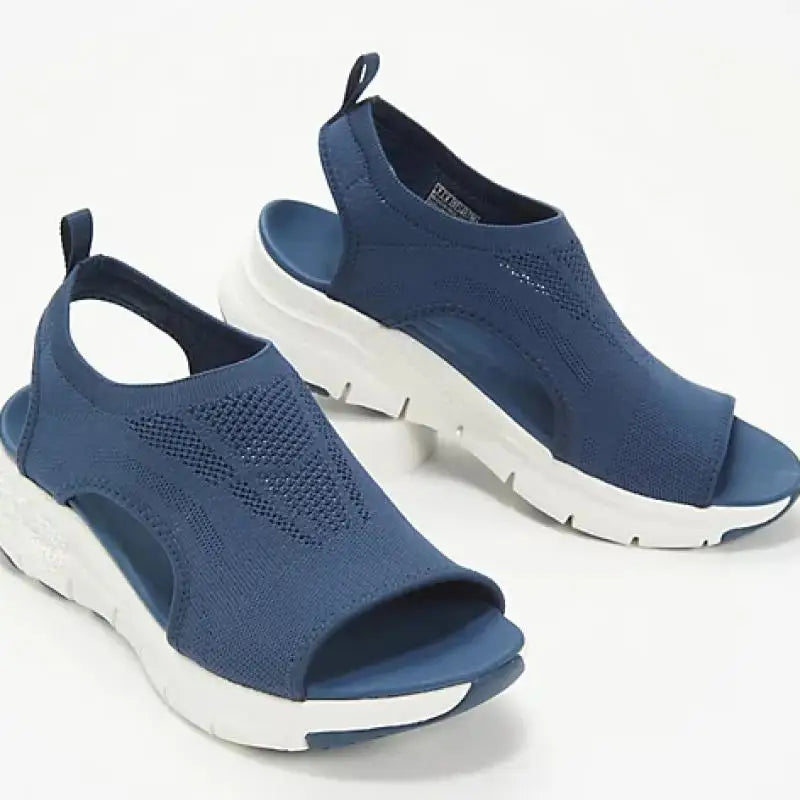Sportliche Damensandalen mit atmungsaktivem Material