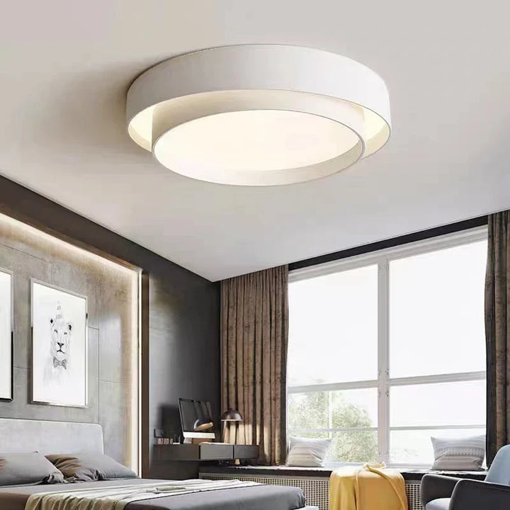 Moderne runde LED-Deckenleuchte für Wohn- und Schlafzimmer