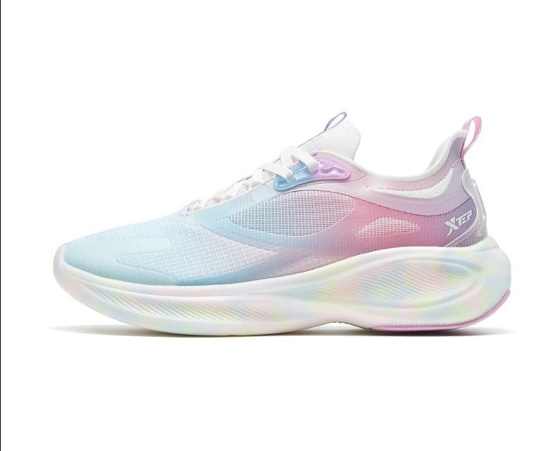 Damen-Laufsneaker mit buntem Farbverlauf