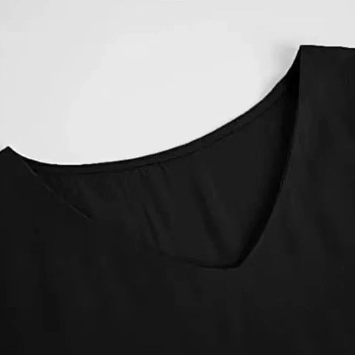 Luftiges Sommer-Minikleid mit V-Ausschnitt