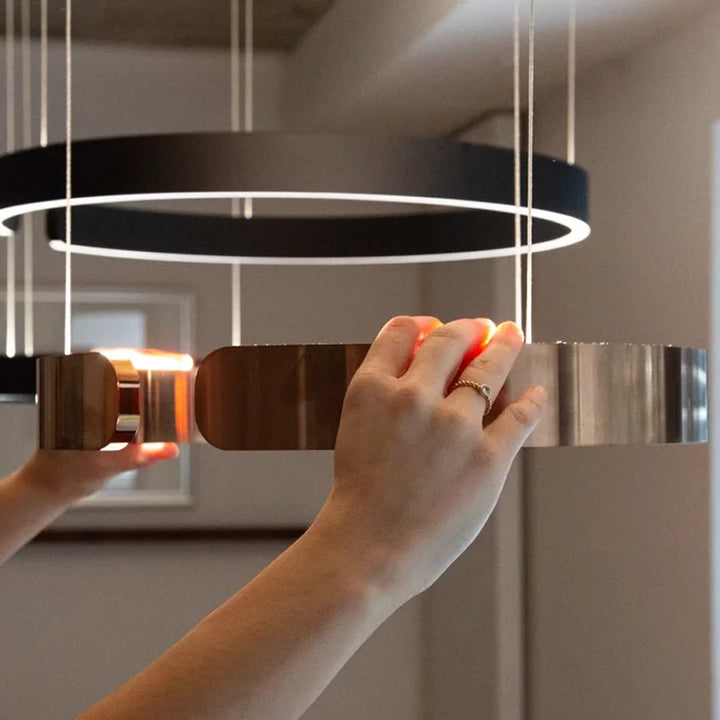 Moderne LED-Ringleuchte – Elegante runde Deckenleuchte
