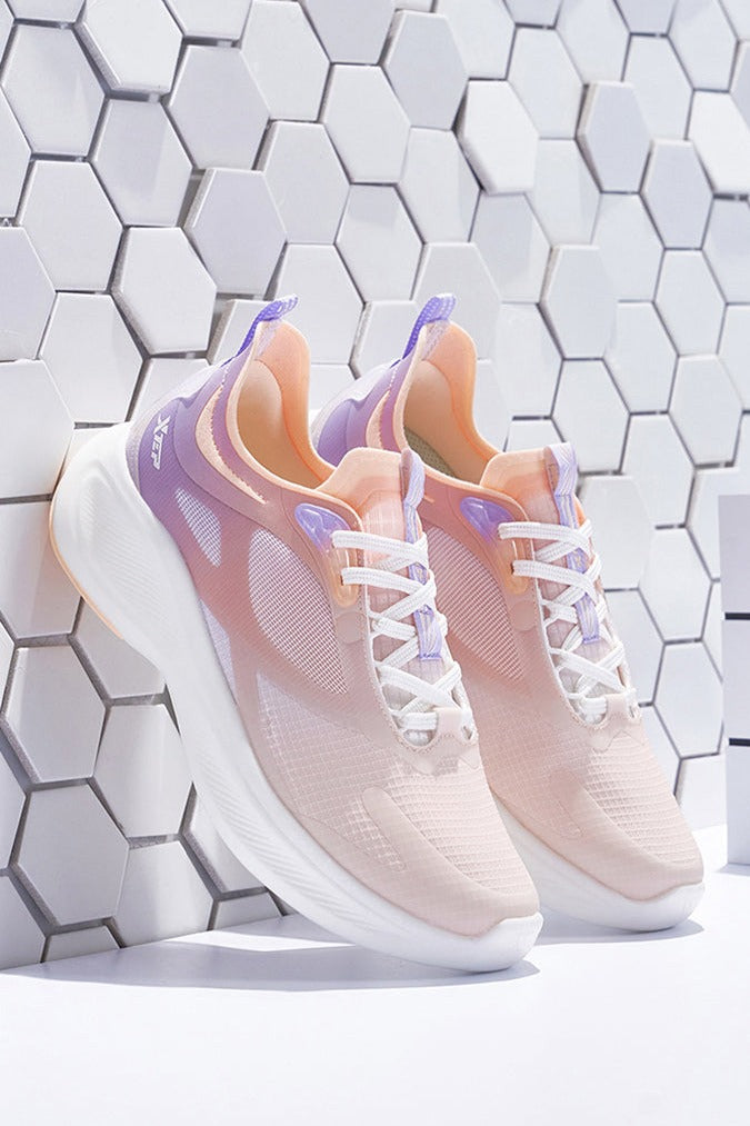 Damen-Laufsneaker mit buntem Farbverlauf