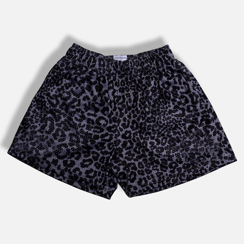 Kurze Herren-Shorts mit Tiermuster