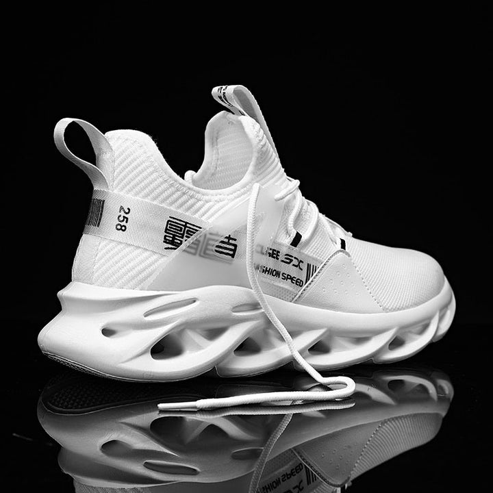 Futuristische Herren-Sportschuhe mit flexibler Sohle